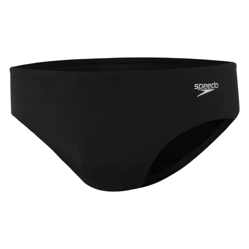 Black, Speedo Endurance+ 8cm Men's Briefs Img 3 | SportsPower