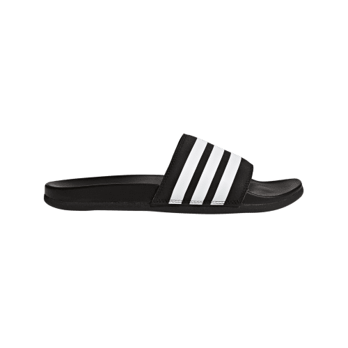 adidas Adilette Comfort + Men's Slide, Black-White - SportsPower