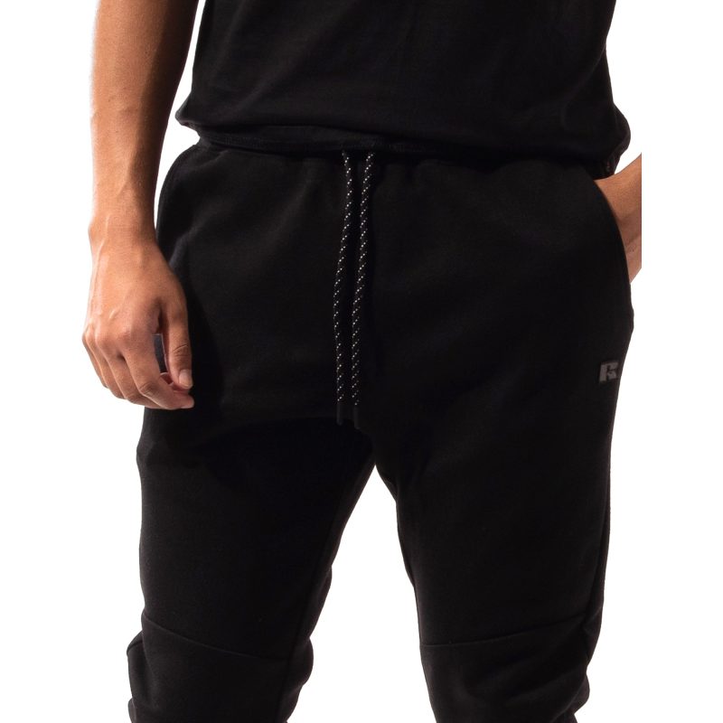 RMB1018 BLK Russell 20Athletic 20Typhoon 20Mens 20Trackpants detailed 20front web