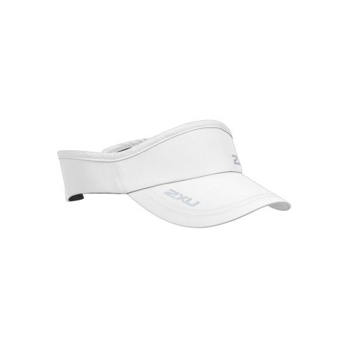 White, 2xu Run Visor Img 13 | SportsPower